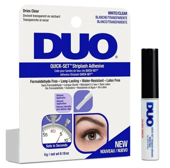 Pega Duo Tono Blanco Transparente al Secar duo04