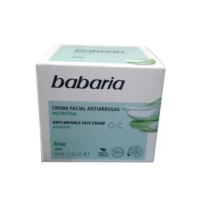 Crema Facial Antiarrugas Aloe 50ml BA02