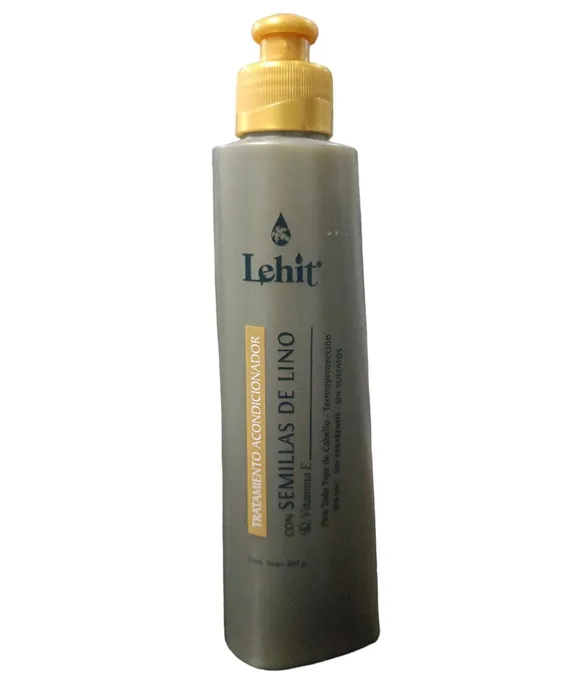 Lehit Tratamiento Acondicionador con Semillas de lino  & Vitamina E x300g LE82