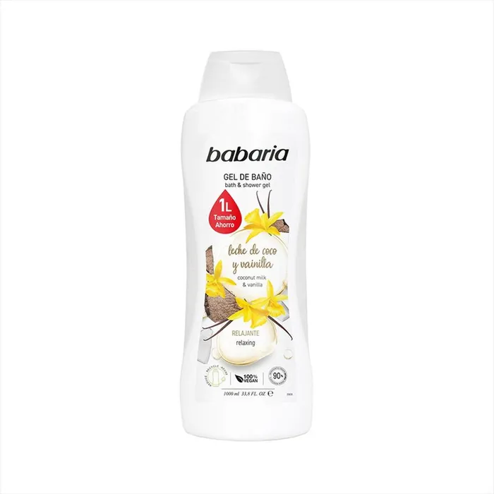 Babaria Gel De Baño De Coco Y Vainilla 1L BA94