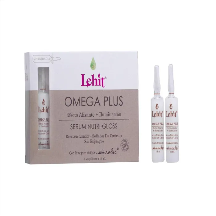 Lehit Omega Plus Efecto Alisante 12 Ampolletas 13ml LE64