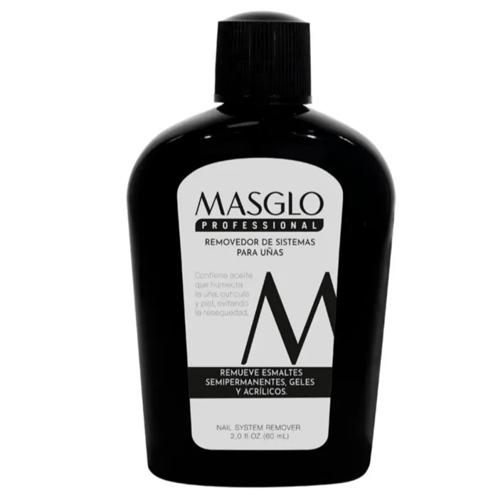 Masglo Plus Removedor De Esmalte Semipermanente 60ml MAS05