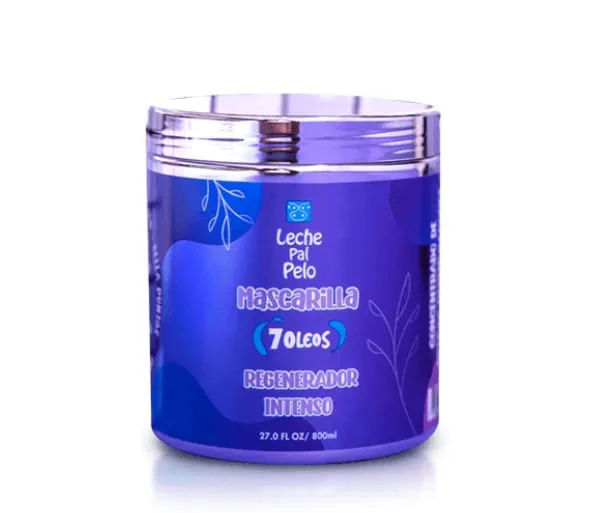 Leche pal pelo mascarilla 7 oleos regenerador  intenso LE1