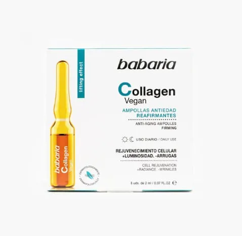 Babaria Ampollas de Colageno Vegano  5 amp BA185