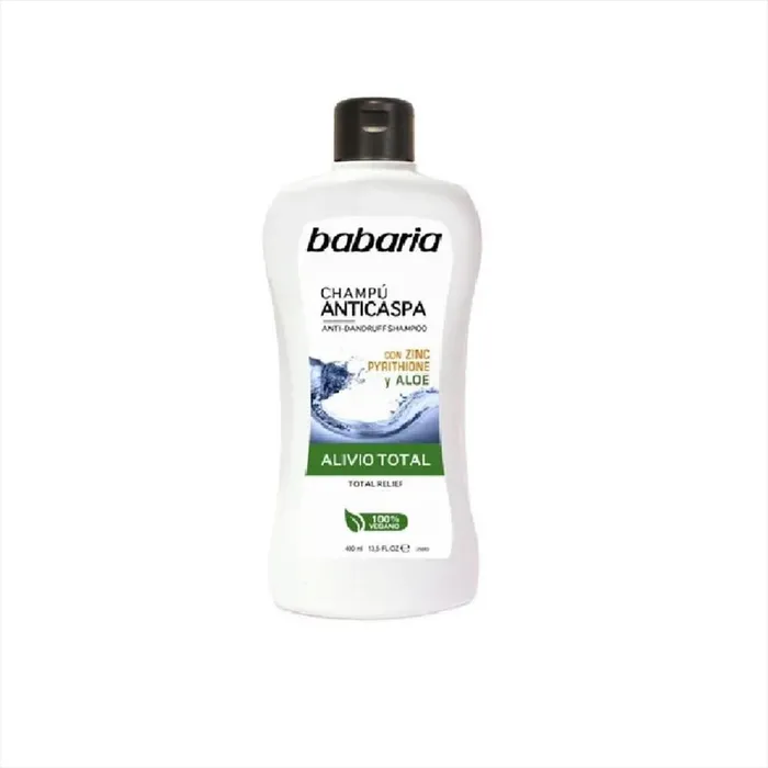 Babaria Champu Anticaspa Con Zinc Y Aloe 400ml BA66