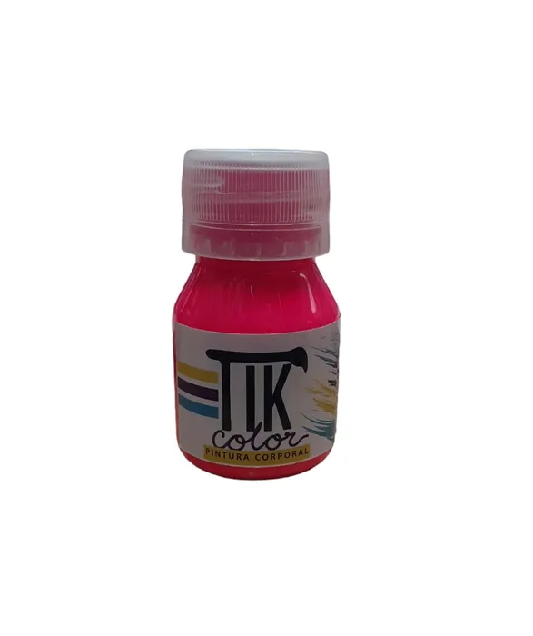 Tik Color Pintura Corporal Fuccia Fluorescente PIN23