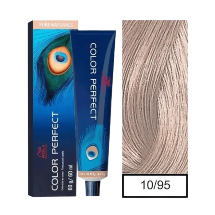 Tinte Color Perfect 10-95 Rubio Ultra Claro Cendre Caoba CP1095