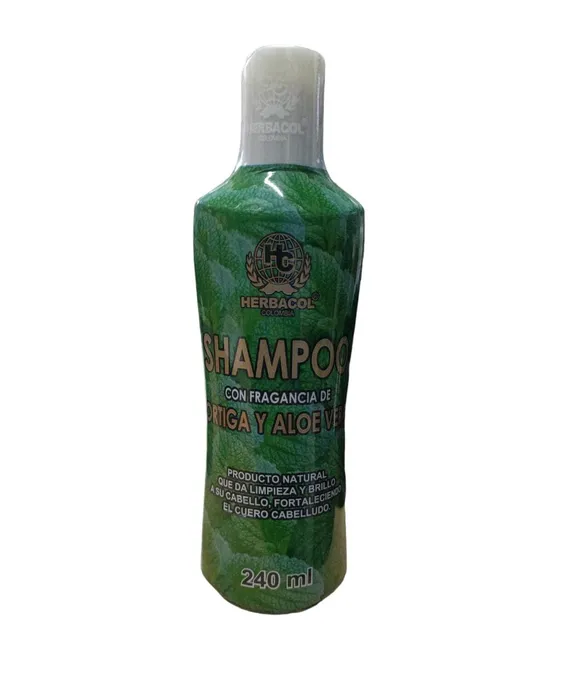 Shampoo con Fragancia Ortiga y Aloe Vera x 240ml HER146