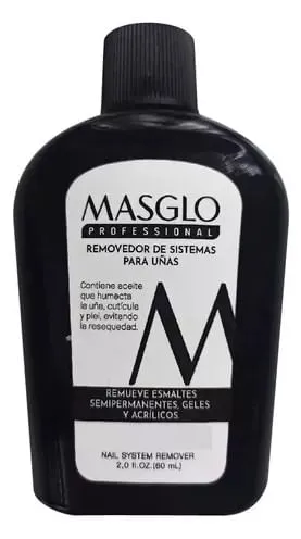 Masglo Plus Removedor De Esmalte Semipermanente 60ml MAS05