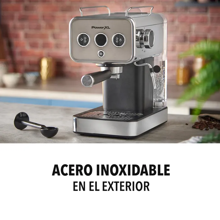 Maquina para espresso semi-automática PowerXL, EM0112-0SPLA