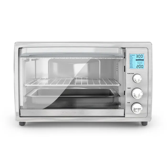 Horno Sin Precalentamiento Black+Decker 22 Litros TOD5035SS Horno sin precalentamiento Black+Decker, TOD5035SS