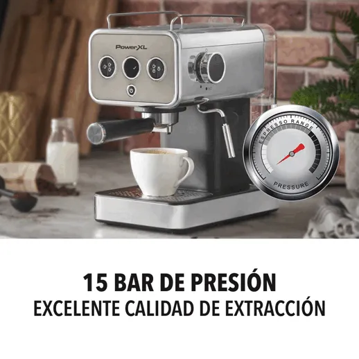 Maquina para espresso semi-automática PowerXL, EM0112-0SPLA