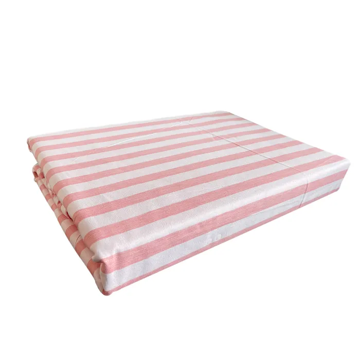 Funda Duvet Estampado Franjas Rosa Doble