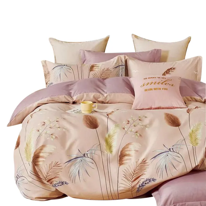 Funda Duvet Estampado Flores Suaves Doble