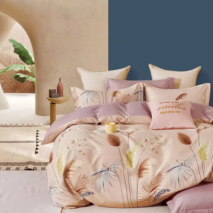 Duvet Estampado Flores Suaves Doble