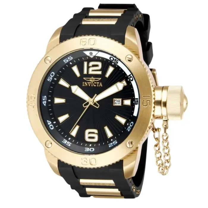 Reloj Para Hombre Invicta I-Force 12964 - Dorado, Negro- Original