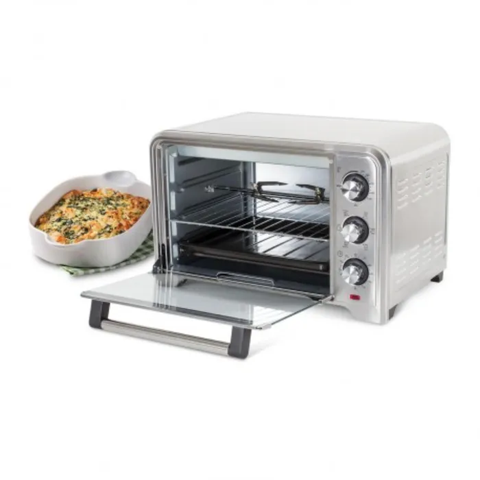 Horno Tostador 30 Litros Kalley K-HE30SS Plateado