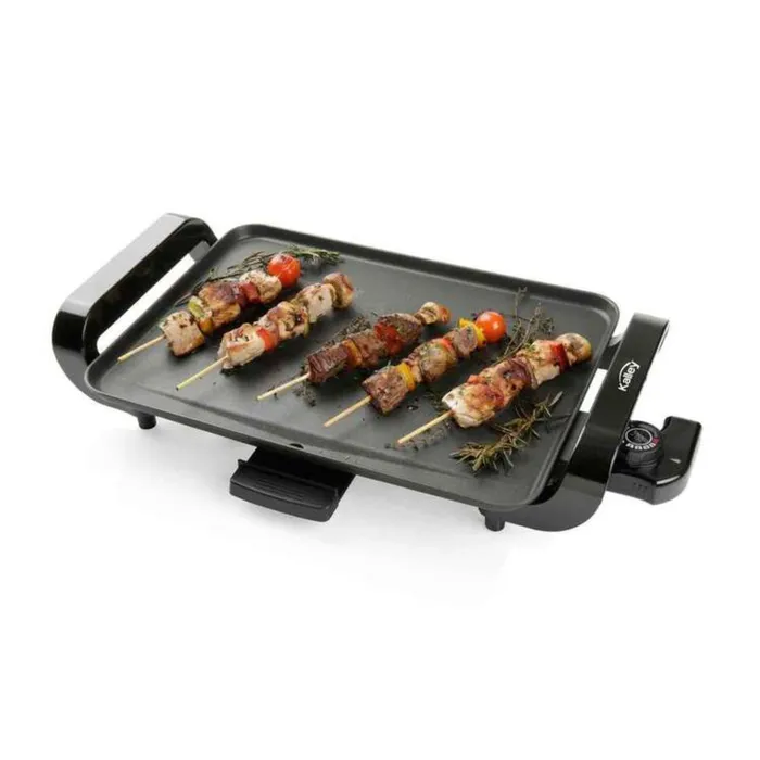 Asador Kalley K-Agl15 Grill Liso Negro