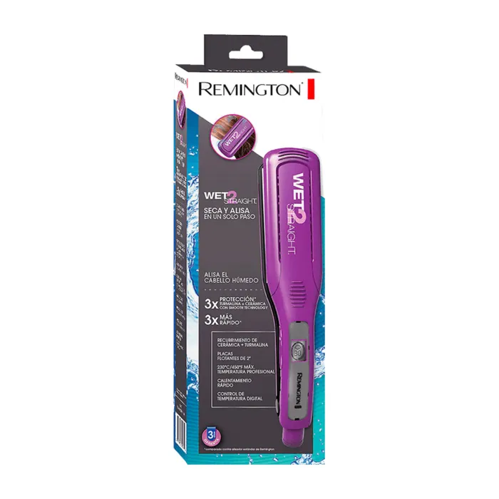 Plancha para cabello Remington Wet2Straight S8001 Violeta