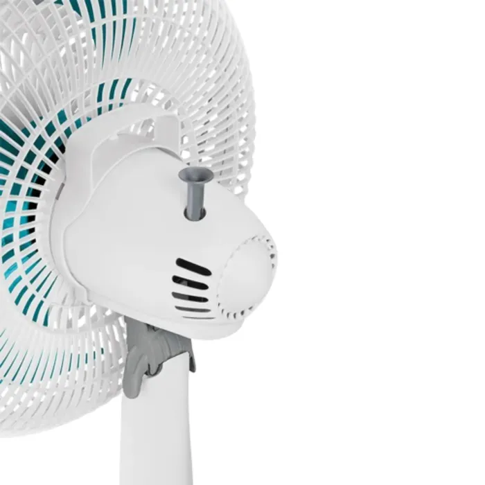 Ventilador Pedestal Samurai Air Maxx 16 Pulgadas 4 Aspas Blanco