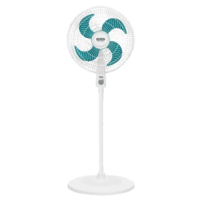 Ventilador Pedestal Samurai Air Maxx 16 Pulgadas 4 Aspas Blanco