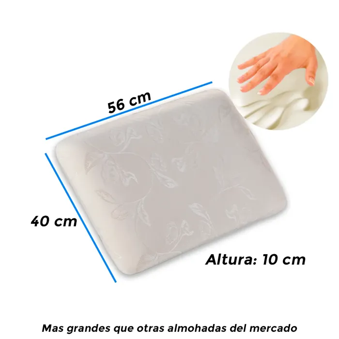 Set X 2 Almohada Visco-Smart Con Memoria - Estándar