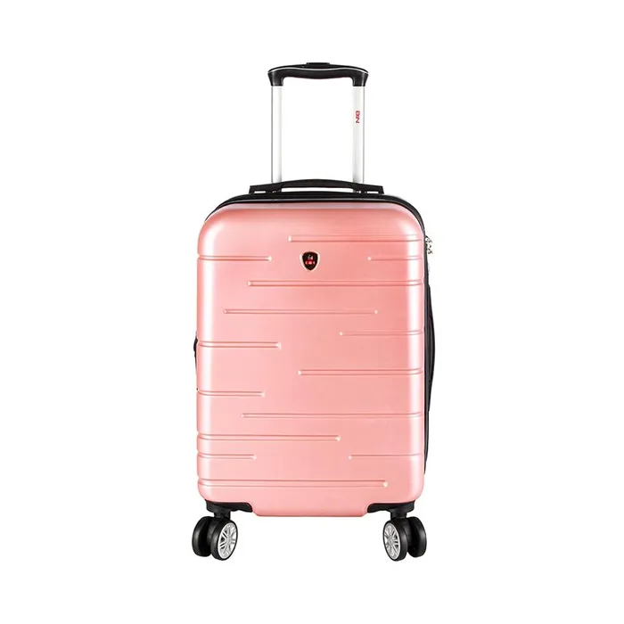 Maleta De Viaje Expandible Cabina Bin M012 Oro Rosa