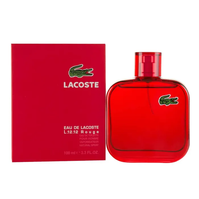 Perfume Lacoste L.12.12 Rouge Men 100 ml-3.3oz