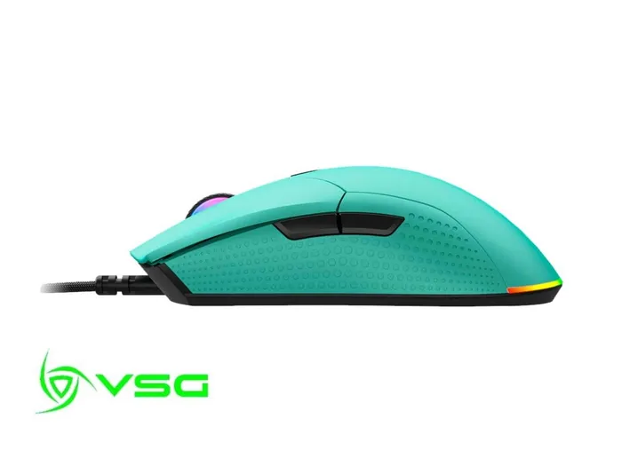 Mouse Alámbrico VSG VG-M430-AZP Aurora Ambidiestro azul