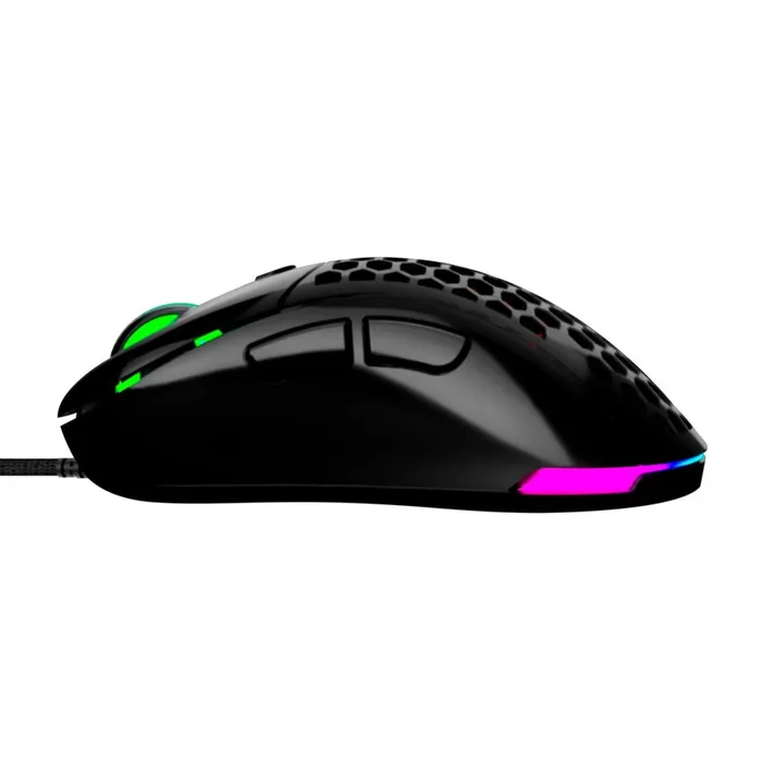 Combo mouse alámbrico + skin-surt  Aquila air M550-BLK-MA