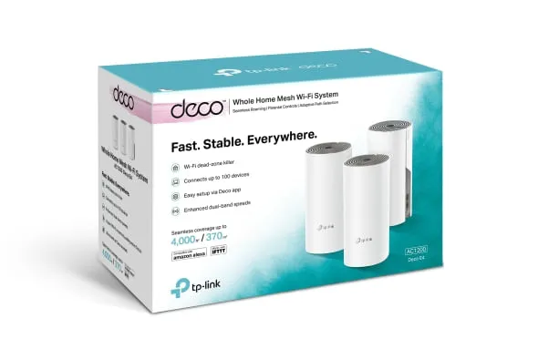 Sistema Wi-Fi Mesh Deco E4(3-pack) | Marca TP-Link