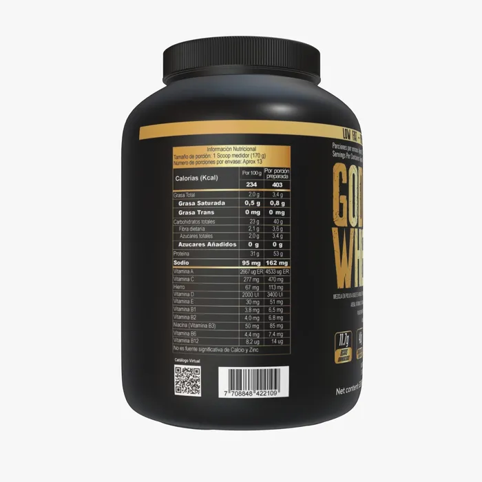 Proteína Hipercalórica En Polvo GOD WHEY x 5 LB