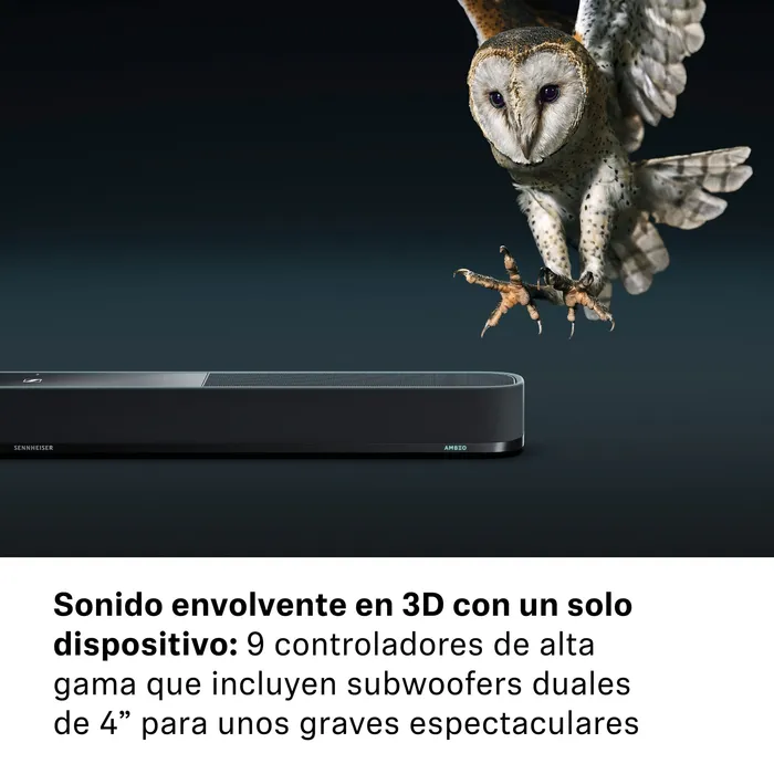 Sennheiser Ambeo Soundbar Plus Con Sonido Inmersivo 3D