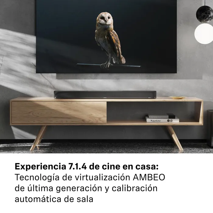 Sennheiser Ambeo Soundbar Plus Con Sonido Inmersivo 3D