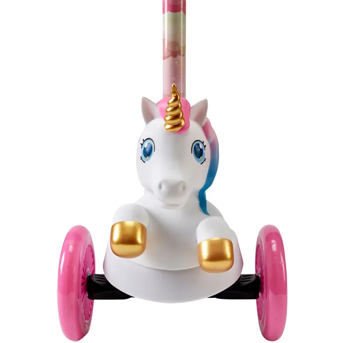 Patineta Scooter Monopatin Unicornio En 3D 3 Ruedas Niños de 3 a 6 Años