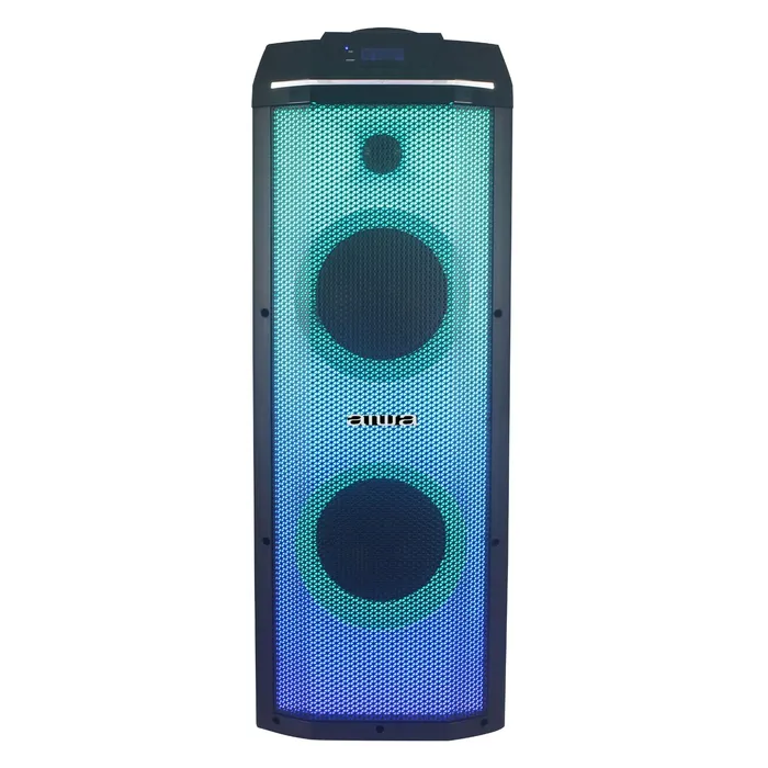 Parlante Aiwa AWPOK100D 2000W PMPO Panel Completo Led Karaoke