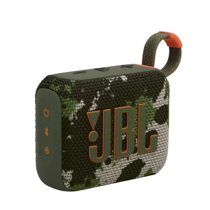 Parlante Portatil Jbl Go4 Hasta 7hr De Musica Ip67 Camuflado