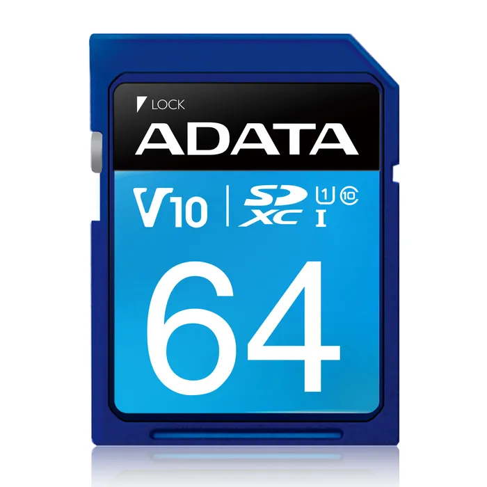 Memoria SD Adata 64GB Clase 10