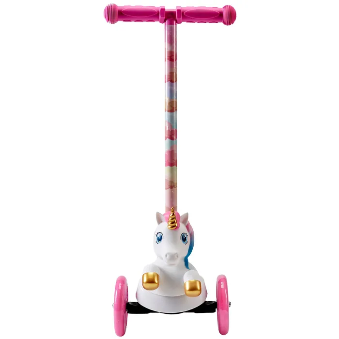 Patineta Scooter Monopatin Unicornio En 3D 3 Ruedas Niños de 3 a 6 Años