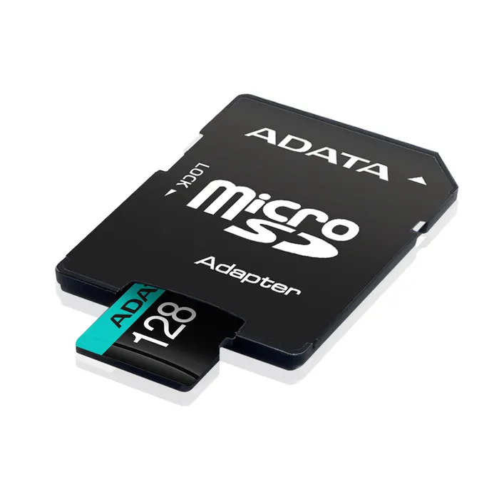 Memoria Micro SD Adata 128GB PremierPro V30s Adaptador SD