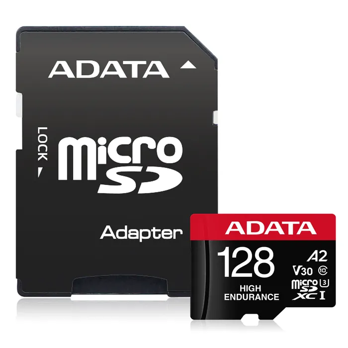 Memoria Micro SD Adata 128gb Sdxc Cl10 V30 A2 Grabacion