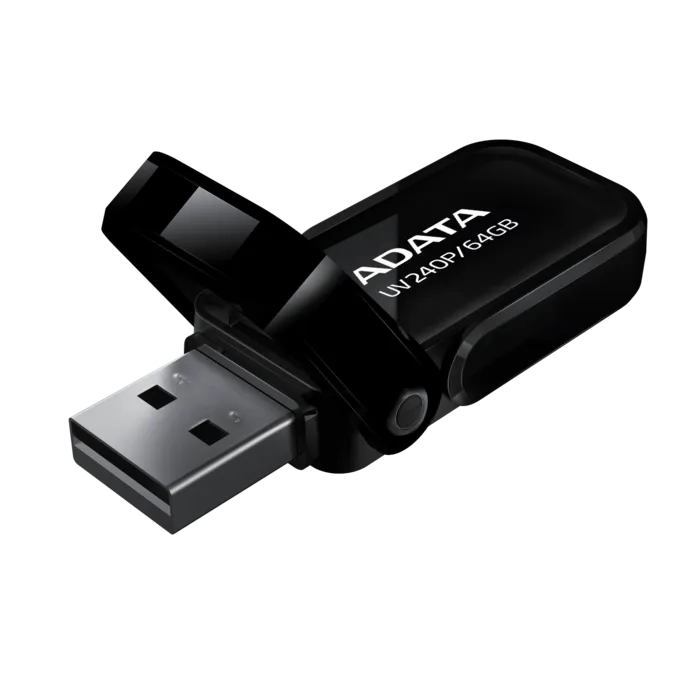 Memoria USb Adata AUV240 64GB 2.0 Negro