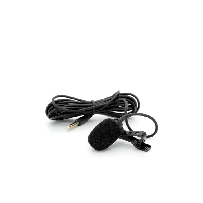 Microfono Vivitar VIVMIC101 Mini Lavalier 3.5mm Para Celular y Laptops