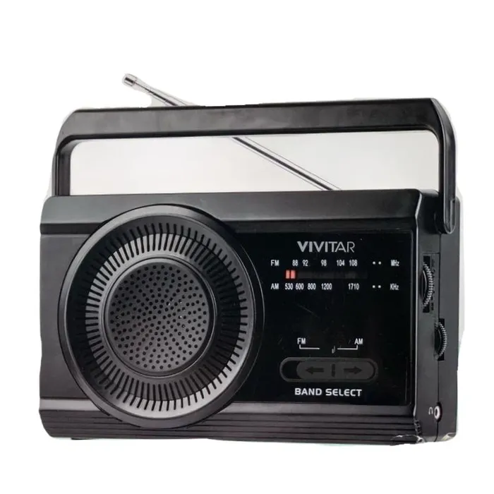 Radio Portatil AM-FM Vivitar Salida 3.5 mm