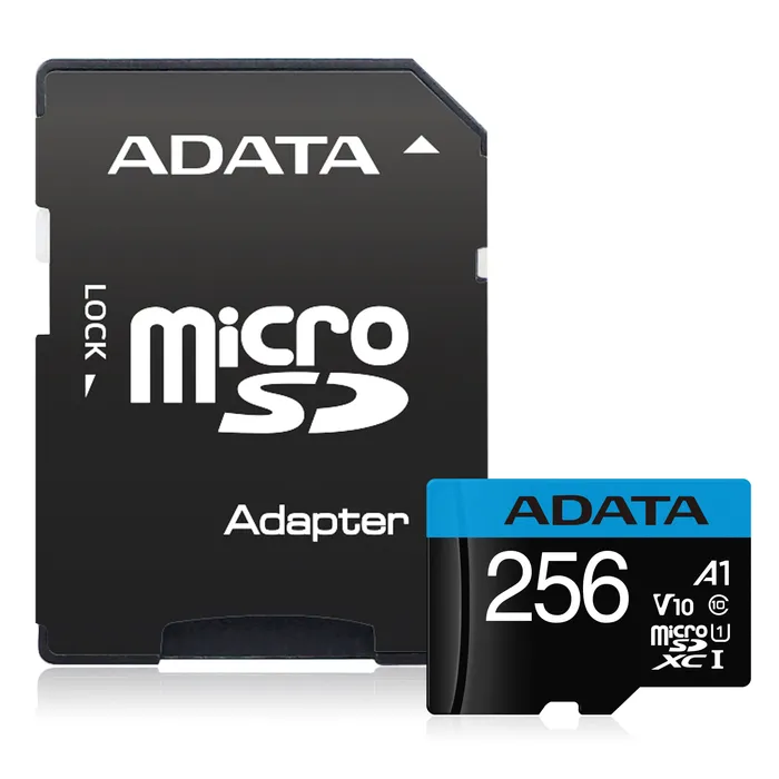 Memoria Micro SD Adata 256Gb Clase 10 Con Adaptador SD