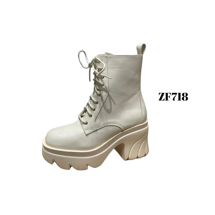 Botin beige tacon ZF718-39