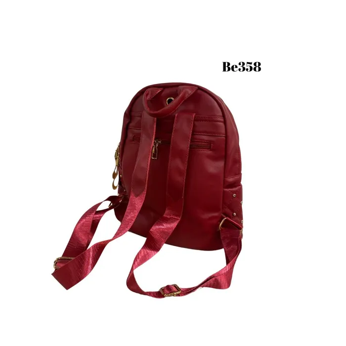 Bolso Incanta shoes Morral Rojo Apliques Be358 BE358