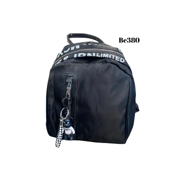 morral negro detalle llavero be380