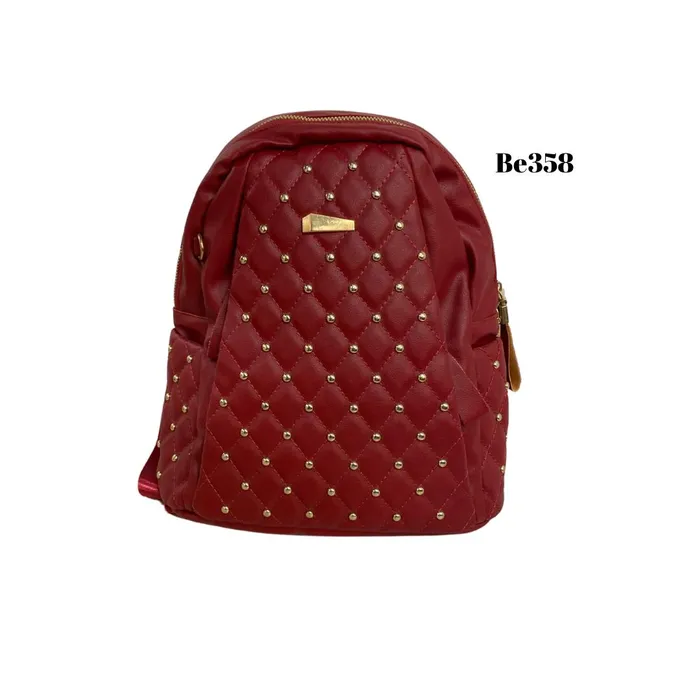 Bolso Incanta shoes Morral Rojo Apliques Be358 BE358