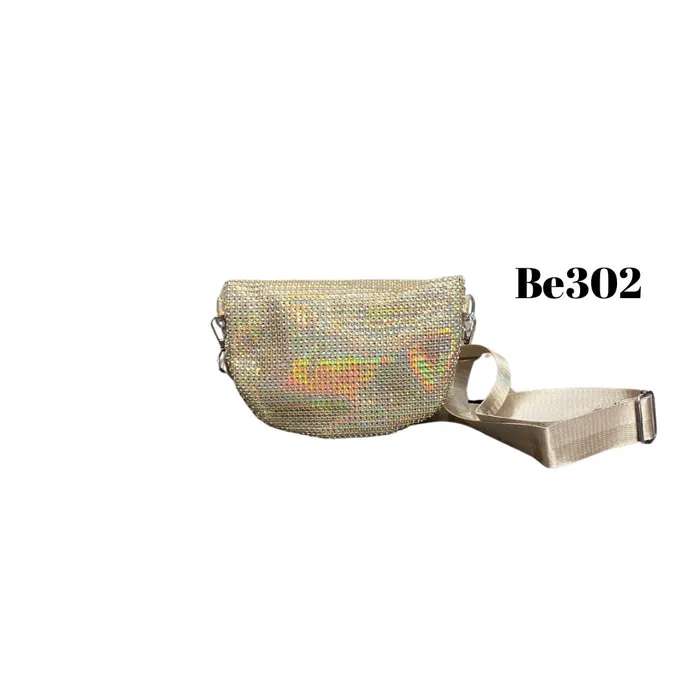 Bolso Incanta shoes Riñonera Dorado Apliques Be302 BE302